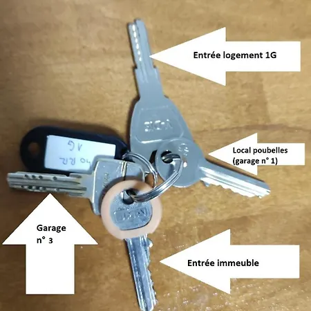 Daire Romains 1g - De Tourisme Classe Avec Garage Gratuit